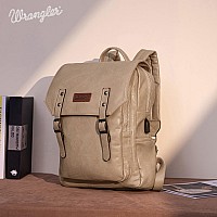 Montana West Wrangler Women Backpack Vegan Leather Laptop Backpack For Travel Casual Daypack Backpack