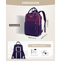 Lovevook Travel Laptop Backpack Women 156 Inch Antitheft Laptop Bag With Usb Port Fashion Waterproof Computer Backpacks Teac