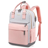 Lovevook Travel Laptop Backpack Women 156 Inch Antitheft Laptop Bag With Usb Port Fashion Waterproof Computer Backpacks Teac