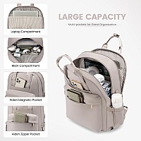 Lovevook Laptop Backpack For Women 17 Inch Travel Laptop Bag With Usb Port Waterproof Computer Backpack Purse For Work Teacher