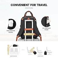 Lovevook Laptop Backpack Purse For Women 156 Inch Travel Laptop Bag With Usb Port Waterproof Work Teacher Nurse Computer Back