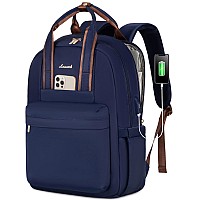 Lovevook Laptop Backpack Purse For Women 156 Inch Travel Laptop Bag With Usb Port Waterproof Work Teacher Nurse Computer Back