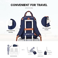 Lovevook Laptop Backpack Purse For Women 156 Inch Travel Laptop Bag With Usb Port Waterproof Work Teacher Nurse Computer Back