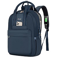 Lovevook Laptop Backpack Purse For Women 156 Inch Travel Laptop Bag With Usb Port Waterproof Work Teacher Nurse Computer Back