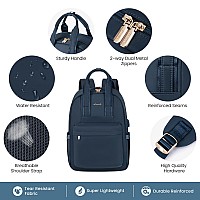 Lovevook Laptop Backpack Purse For Women 156 Inch Travel Laptop Bag With Usb Port Waterproof Work Teacher Nurse Computer Back