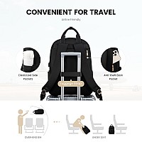 Lovevook Laptop Backpack For Women 17 Inch Travel Laptop Bag With Usb Port Waterproof Computer Backpack Purse For Work Teacher