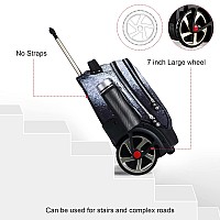 Uniker 2 In 1 Set Roller Bag With Lunch Bagrolling Laptop Bag For 14 Inch With A Cooler Bagroller Travel Bag Setsuitcase On W