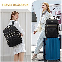 Lovevook Large Travel Backpack For Women Carry On Bag Backpack Flight Approved 40L Tsa Personal Item Travel Bag With 3 Packing