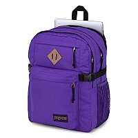 Jansport Main Campus Backpack Travel Or Work Bag W 15Inch Laptop Sleeve And Dual Water Bottle Pockets Party Plum