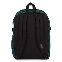 Jansport Main Campus Backpack Travel Or Work Bag W 15Inch Laptop Sleeve And Dual Water Bottle Pockets Deep Juniper