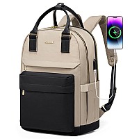 Lovevook Laptop Backpack For Women 156 Inchcute Backpack Laptop Bag With Usb Portwaterproof Travel Backpack Purse Teacher Nur