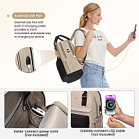 Lovevook Laptop Backpack For Women 156 Inchcute Backpack Laptop Bag With Usb Portwaterproof Travel Backpack Purse Teacher Nur