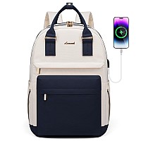 Lovevook Laptop Backpack For Women 156 Inchcute Backpack Laptop Bag With Usb Portwaterproof Travel Backpack Purse Teacher Nur