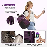 Lovevook Laptop Backpack For Women 156 Inchcute Backpack Laptop Bag With Usb Portwaterproof Travel Backpack Purse Teacher Nur