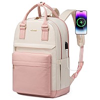 Lovevook Laptop Backpack For Women 156 Inchcute Backpack Laptop Bag With Usb Portwaterproof Travel Backpack Purse Teacher Nur