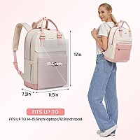 Lovevook Laptop Backpack For Women 156 Inchcute Backpack Laptop Bag With Usb Portwaterproof Travel Backpack Purse Teacher Nur