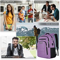 Backpack For Men Women School Backpack For Teens Boys Girls Work Business Backpack With Usb Charging Portwater Resistant Coll