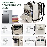 Lovevook Carry On Backpack 40L Travel Backpack As Personal Item Flight Approved Waterproof Large 17Inch Laptop Backpack Luggag