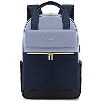 Lovevook Laptop Backpack For Women 156Inch Laptop Bag With Usb Port Waterproof Travel Work Backpack Purse Antitheft Backpac