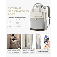 Lovevook Laptop Backpack For Women 173Inch Laptop Bag With Usb Port Waterproof Travel Work Backpack Purse Antitheft Backpac