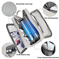 Toiletry Bag For Men Hanging Dopp Kit Water Resistant Shaving Bag Small Toiletry Bag For Traveling Denim Pure Beige