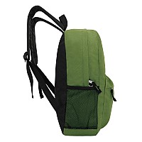 Moda West 24 Pack 17 Inch Wholesale Bulk Backpack For Work School In In Olive Color Perfect For Donations And Giveaways