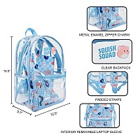 Squishmallows Clear Pvc 165 Backpack