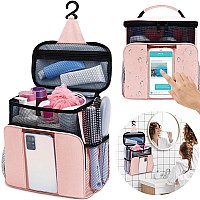 Dorm Room Essentials For College Students Girls Shower Caddy Portable Travel Essentials Hanging Toiletry Bags For Traveling Wo