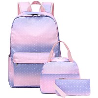 School Backpack For Teens Large Marble Bookbag Lightweight 17 Inch Laptop Bag For Girls Boys Casual High School College