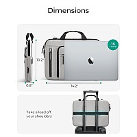 Bagsmart 1314 Inch Laptop Case Bag Protective Laptop Sleeve With Multiple Compartments For Macbook Airpro 133 Inch Lightwei