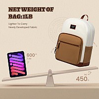 Lovevook Classical School Backpack Lightweight College Laptop Backpack Water Resistant Basic Bookbag Casual Daypack