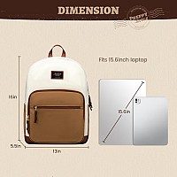 Lovevook Classical School Backpack Lightweight College Laptop Backpack Water Resistant Basic Bookbag Casual Daypack