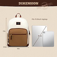 Lovevook Classical School Backpack Lightweight College Laptop Backpack Water Resistant Basic Bookbag Casual Daypack