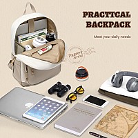 Lovevook Classical School Backpack Lightweight College Laptop Backpack Water Resistant Basic Bookbag Casual Daypack