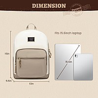 Lovevook Classical School Backpack Lightweight College Laptop Backpack Water Resistant Basic Bookbag Casual Daypack