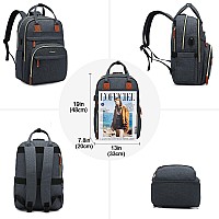 Lovevook Laptop Backpack Purse For Women Men Unisex Large Capacity 17 Inch Travel Antitheft Bag Work Computer Business Back