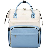 Lovevook Laptop Backpack For Women Fashion Travel Computer Business Bags Doctor Nurse Backpack Purse For Work With Usb Port F