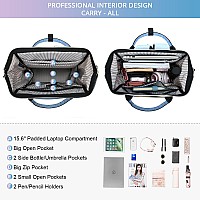 Lovevook Laptop Backpack For Women Fashion Travel Computer Business Bags Doctor Nurse Backpack Purse For Work With Usb Port F