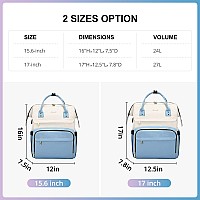 Lovevook Laptop Backpack For Women Fashion Travel Computer Business Bags Doctor Nurse Backpack Purse For Work With Usb Port F