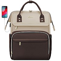 Lovevook Laptop Backpack For Women Fashion Travel Computer Business Bags Doctor Nurse Backpack Purse For Work With Usb Port F