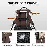 Lovevook Laptop Backpack For Women Fashion Travel Computer Business Bags Doctor Nurse Backpack Purse For Work With Usb Port F