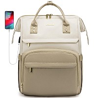 Lovevook Laptop Backpack For Women Fashion Computer Backpacks Purse Business Travel Bags Doctor Nurse Backpack For Work Fits