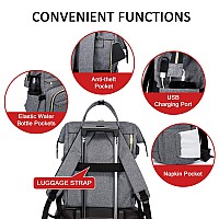 Lovevook Laptop Backpack For Women Quilted Fashion Business Computer Backpacks Travel Bags Purse Doctor Nurse Work Backpack Wit