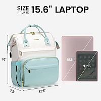 Lovevook Laptop Backpack For Women Fashion Computer Backpacks Purse Business Travel Bags Doctor Nurse Backpack For Work Fits