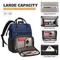 Lovevook Laptop Backpack For Women Fashion Travel Computer Business Bags Doctor Nurse Backpack Purse For Work With Usb Port F