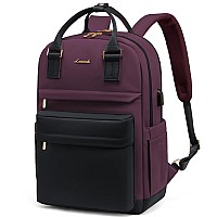 Lovevook Laptop Backpack For Women Men 173 Inch Laptop Bag With Usb Port Fashion Waterproof Backpacks Teacher Nurse Stylish Tr