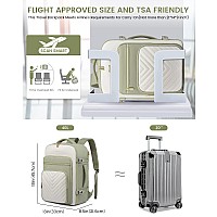 Lovevook Large Travel Backpack For Women Carry On Bag Backpack Flight Approved 40L Tsa Personal Item Travel Bag With 3 Packing