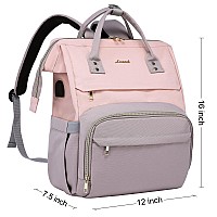 Lovevook Backpack Purse For Women Fits 156 Inch Laptop Backpacks With Usb Port Waterproof Travel Work Computer Business Bag