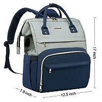 Lovevook Backpack Purse For Women Fits 17 Inch Laptop Backpacks With Usb Port Waterproof Travel Work Computer Business Bag Fa