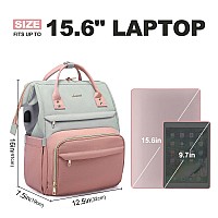 Lovevook Backpack Purse For Women Fits 156 Inch Laptop Backpacks With Usb Port Waterproof Travel Work Computer Business Bag